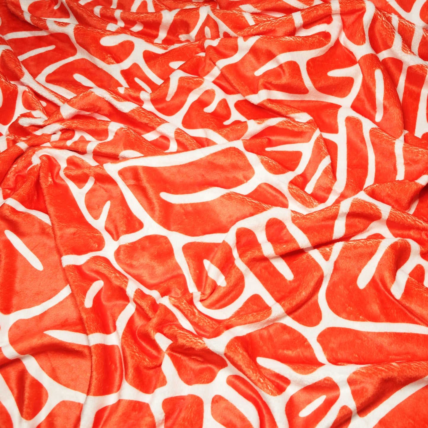 LOVE Bubbly Lettered Valentine Throw Blanket